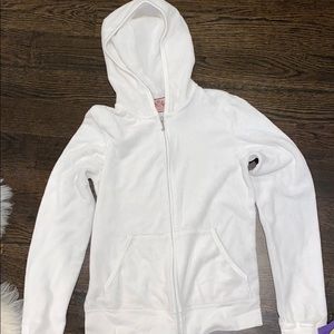 Juicy Couture Size M white hoodie